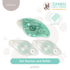 Simon Says Stamp Tape Dot Runner and 2 Refills Adhesive st0003