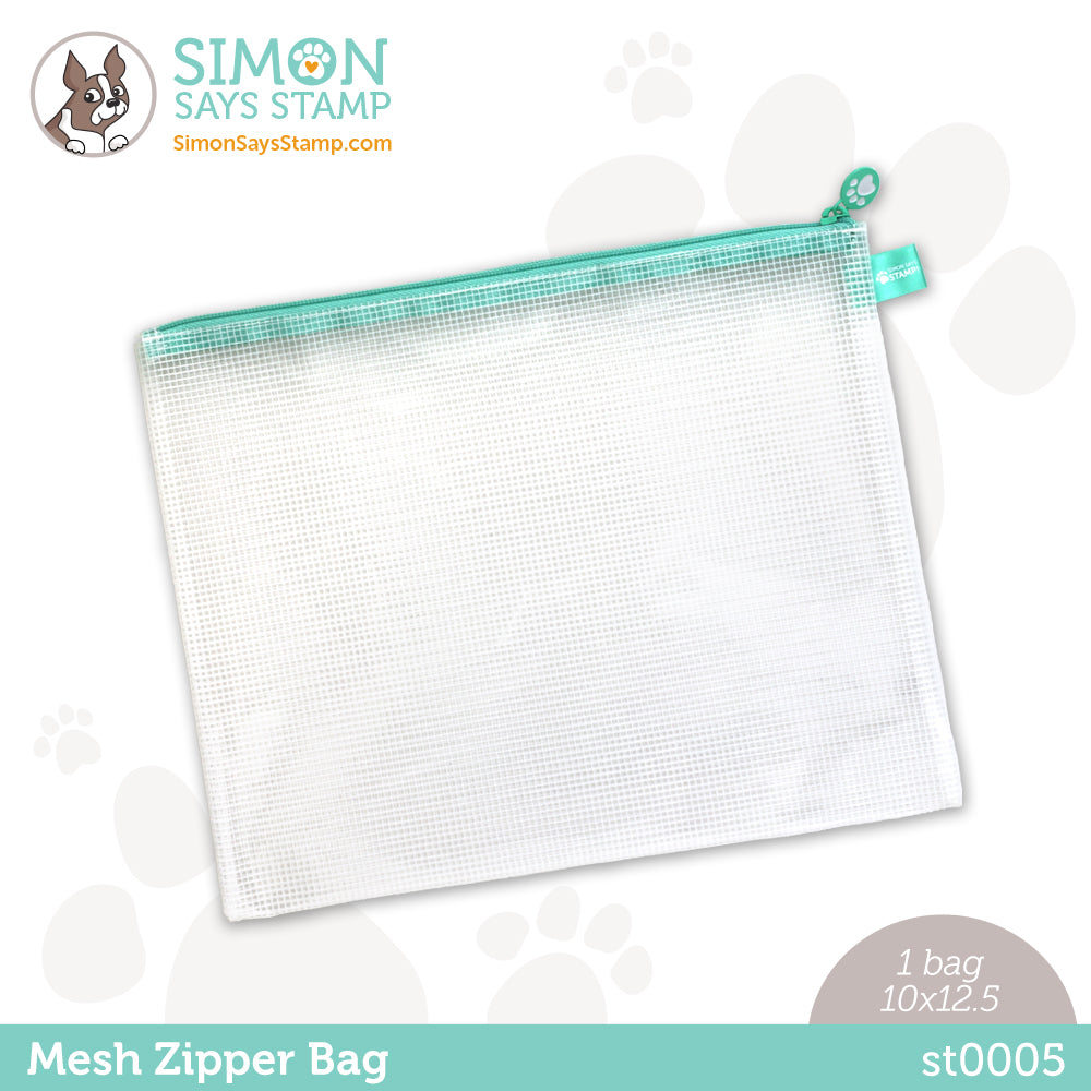 Simon Says Stamp Classic Color MESH ZIPPER BAG st0005
