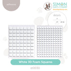 Simon Says Stamp 3D FOAM SQUARES White st0030