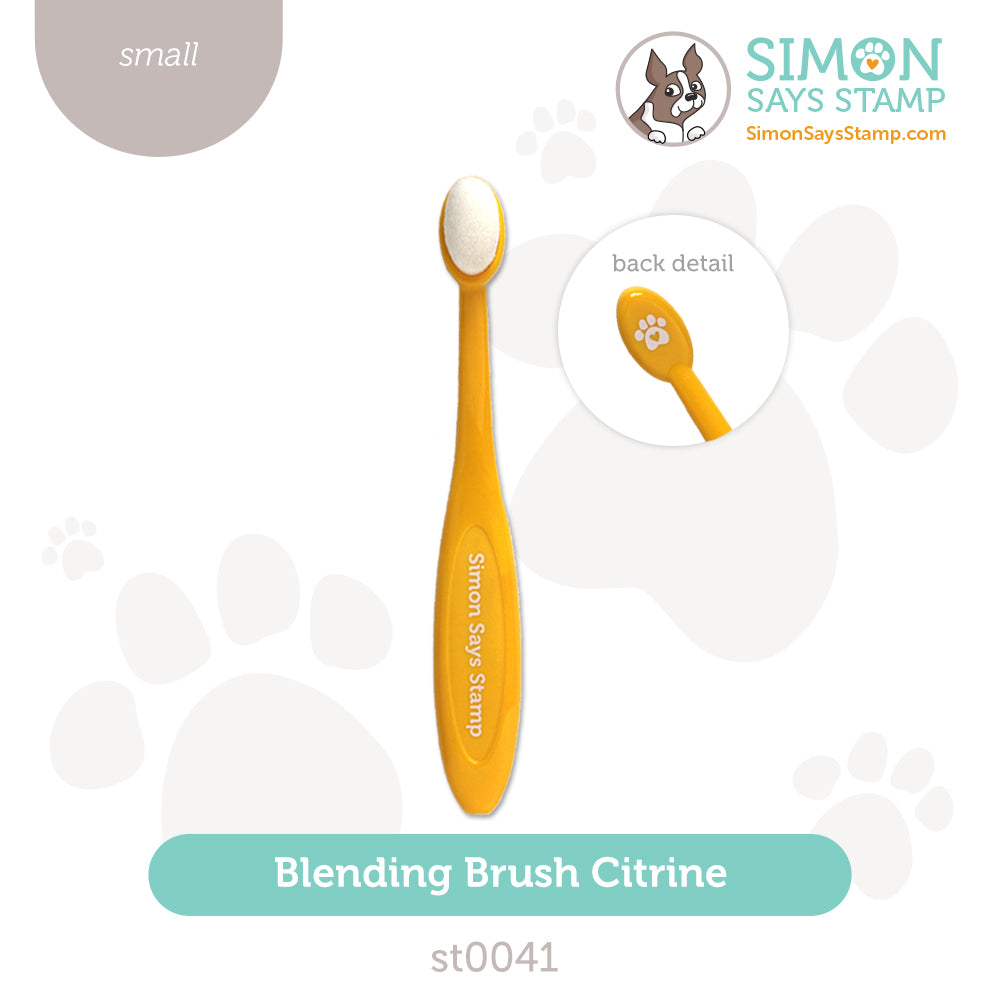 Simon Says Stamp Blending Brush SMALL CITRINE st0041