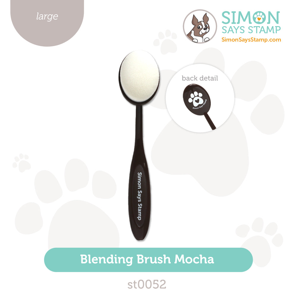 Simon Says Stamp Blending Brush LARGE MOCHA st0052