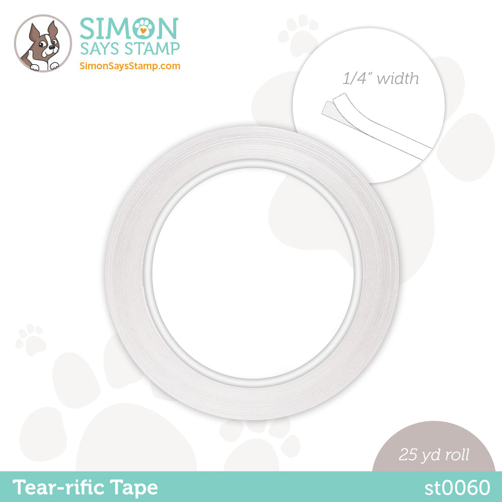Simon Says Stamp TEAR RIFIC TAPE 1/4 inch st0060