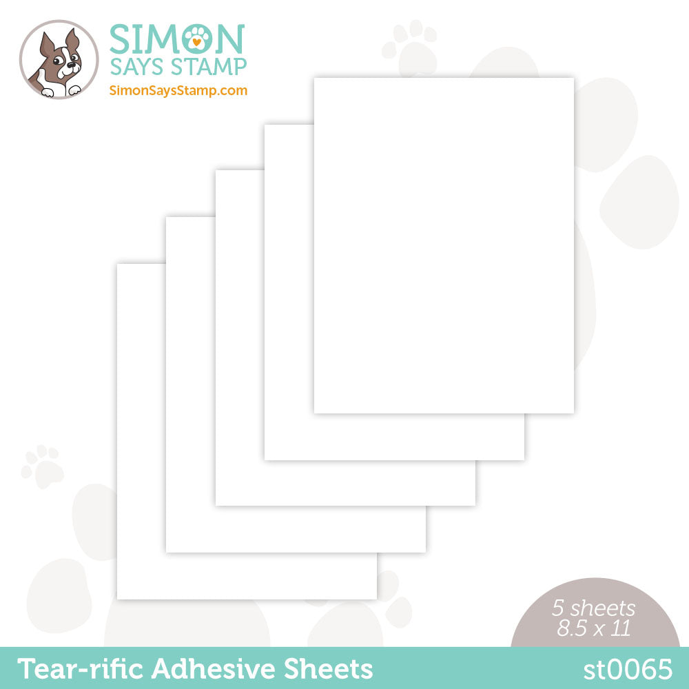 Simon Says Stamp TEAR RIFIC ADHESIVE SHEETS st0065
