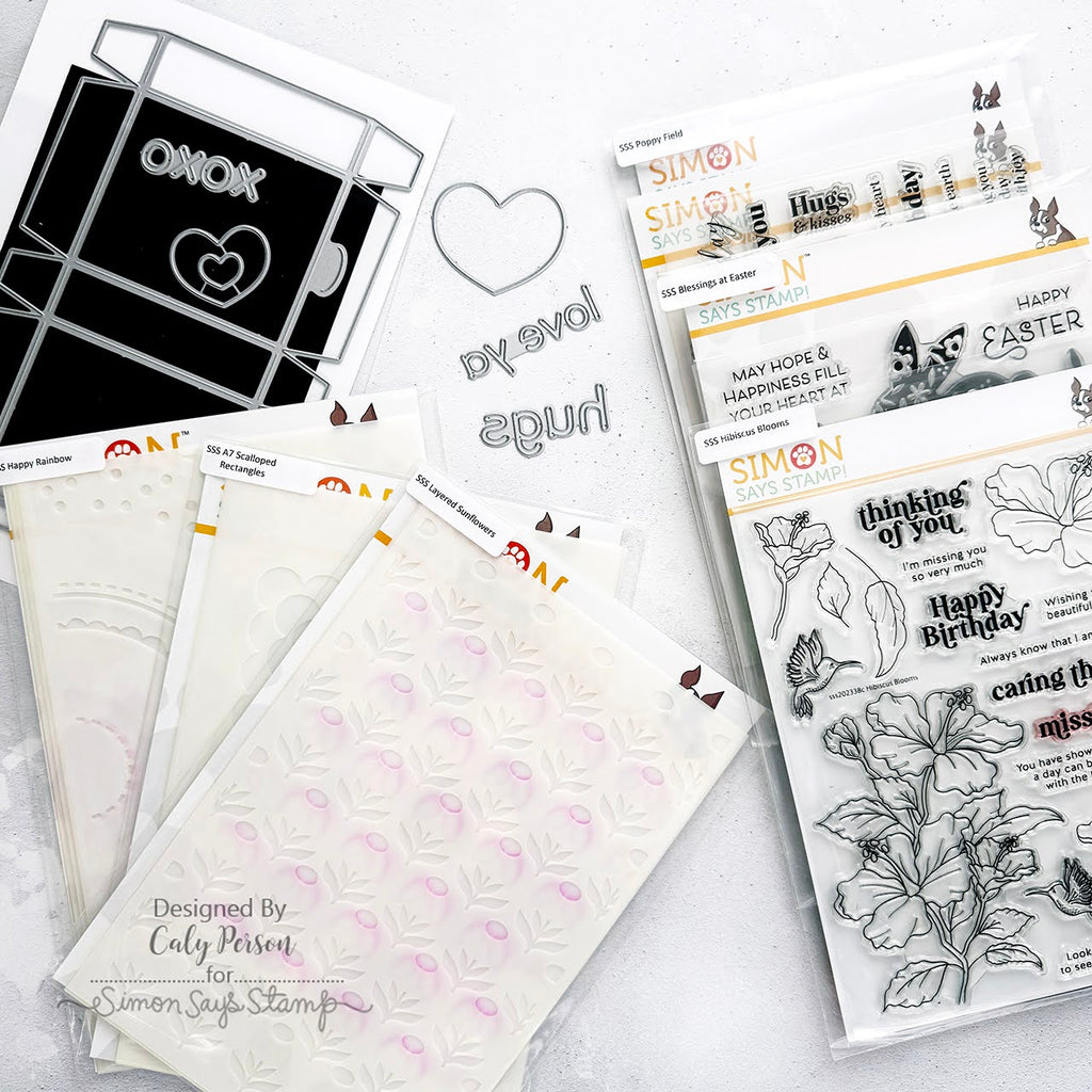 Simon Says Stamp 9.375 x 6.75 Clear Storage Sleeves 50 Pack st0072