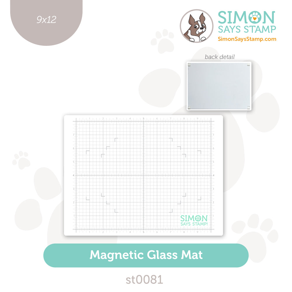 Simon Says Stamp MAGNETIC GLASS MAT st0081