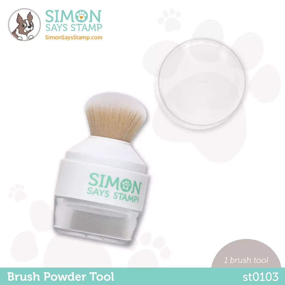 Simon Says Stamp Brush Powder Tool st0103 Just For You