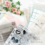 Simon Says Stamp 7.25 x 9.5 Clear Storage Envelopes 50 pack
