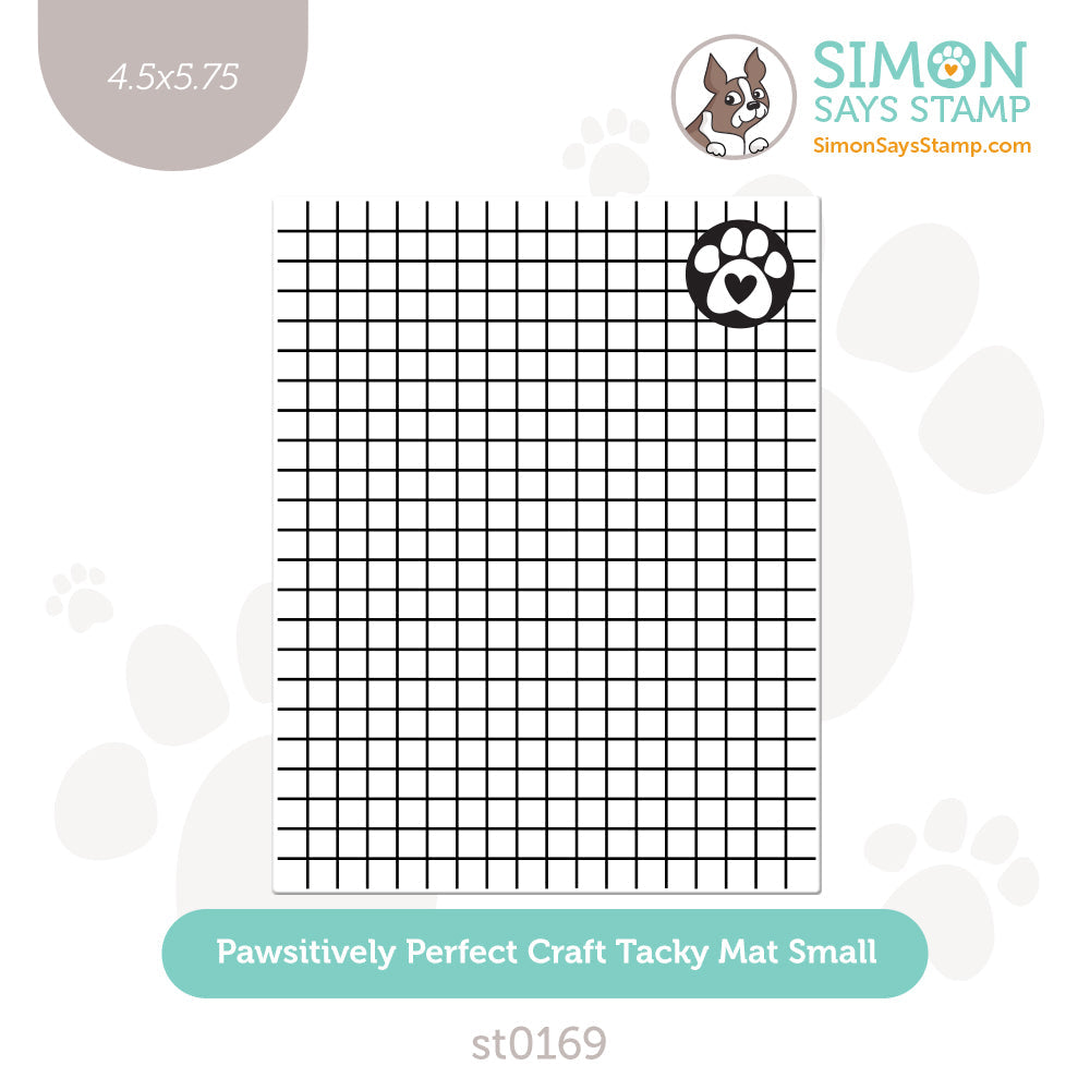 Simon Says Stamp Pawsitively Perfect Craft Tacky Mat Small st0169 Sweet Wishes