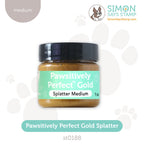 Simon Says Stamp Pawsitively Perfect Splatter Medium Gold st0188