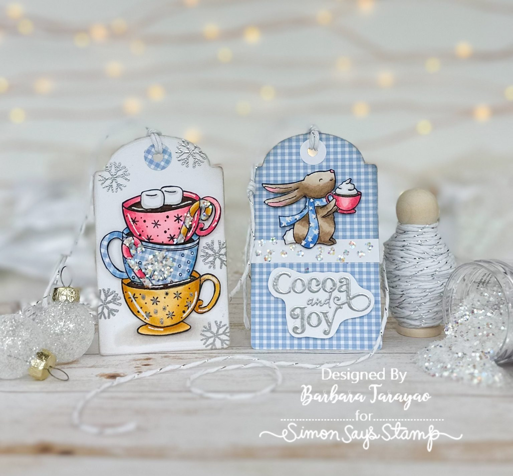 Simon Says Clear Stamps Cocoa And Joy sss202796c Holiday Tags | color-code:ALT09