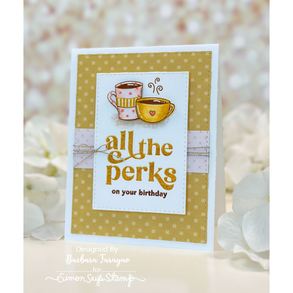 Simon Says Clear Stamps Best-Teas 2288ssc Birthday Card