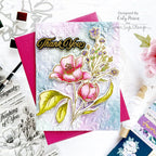 Simon Says Clear Stamps Wild And Free Flowers 2026ssc Be Bold Thank You Card | color-code:ALT12