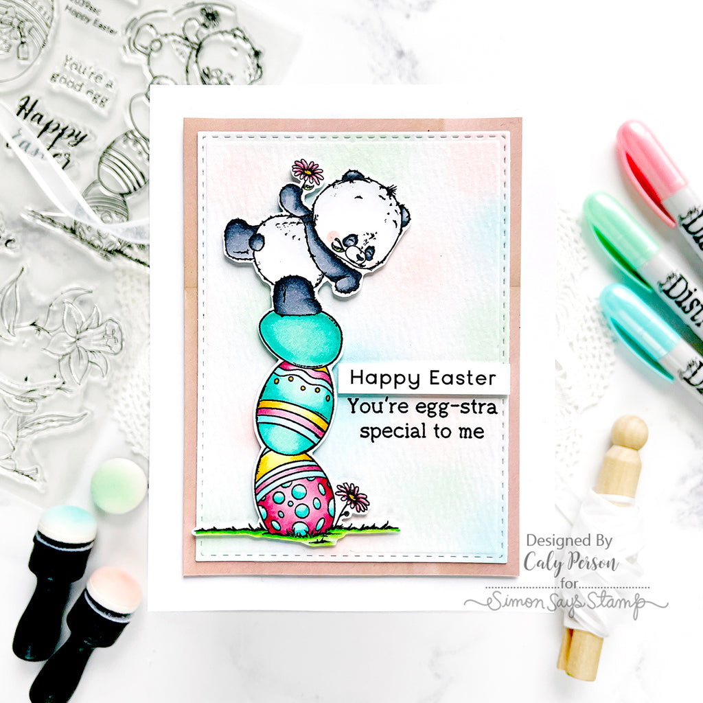 Simon Says Clear Stamps Hoppy Easter 2039ssc Easter Card | color-code:ALT04