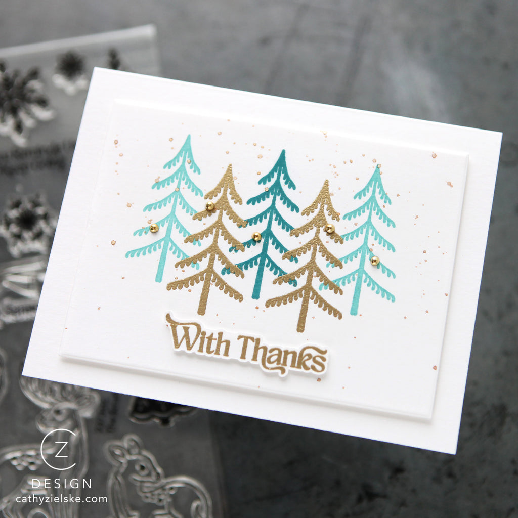 Simon Says Stamps and Dies The Small Things set1132st Thanks Card | color-code:ALT01