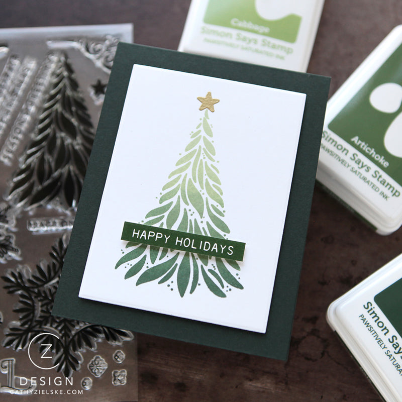 Simon Says Clear Stamps Making Spirits Bright 2004ssc Christmas Card | color-code:ALT01