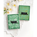 Simon Says Stamp Pawsitively Perfect White Splatter Medium st0180 Thanks Cards | color-code:ALT02