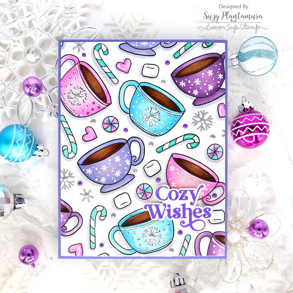 Simon Says Clear Stamps Cocoa And Joy sss202796c Holiday Card  | color-code:ALT04