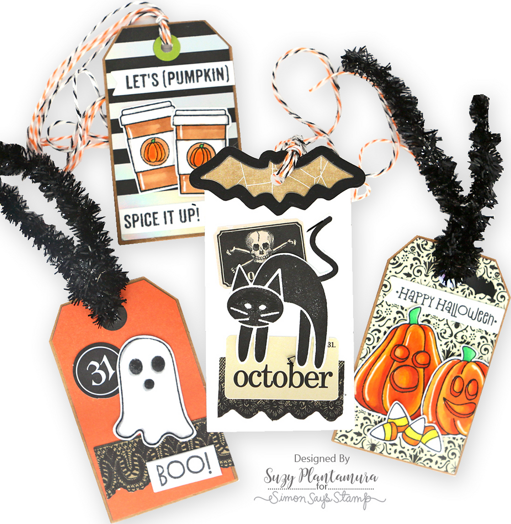 Simon Says Clear Stamps Just Batty sss202778c Halloween Tags | color-code:ALT08