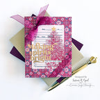 Simon Says Clear Stamps Making Spirits Bright 2004ssc Christmas Card