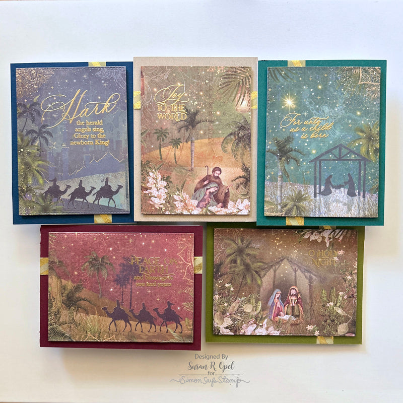 PREORDER Simon Says Clear Stamps Hark The Newborn King sss202795c Christmas Cards | color-code:ALT10