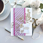 Simon Says Clear Stamps Wild And Free Flowers 2026ssc Be Bold Thank You Card | color-code:ALT10