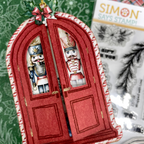 Simon Says Clear Stamps Wrapped with Love 2351ssc Christmas Tag