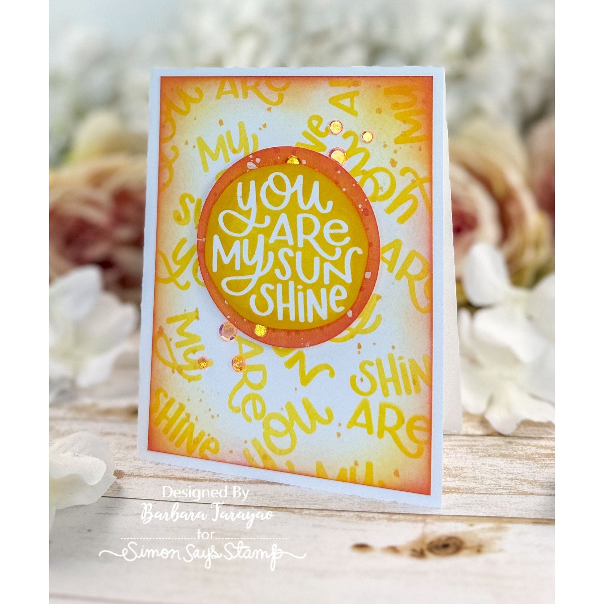 Simon Says Clear Stamps Sunny Smiles 2010ssc Sunny Card