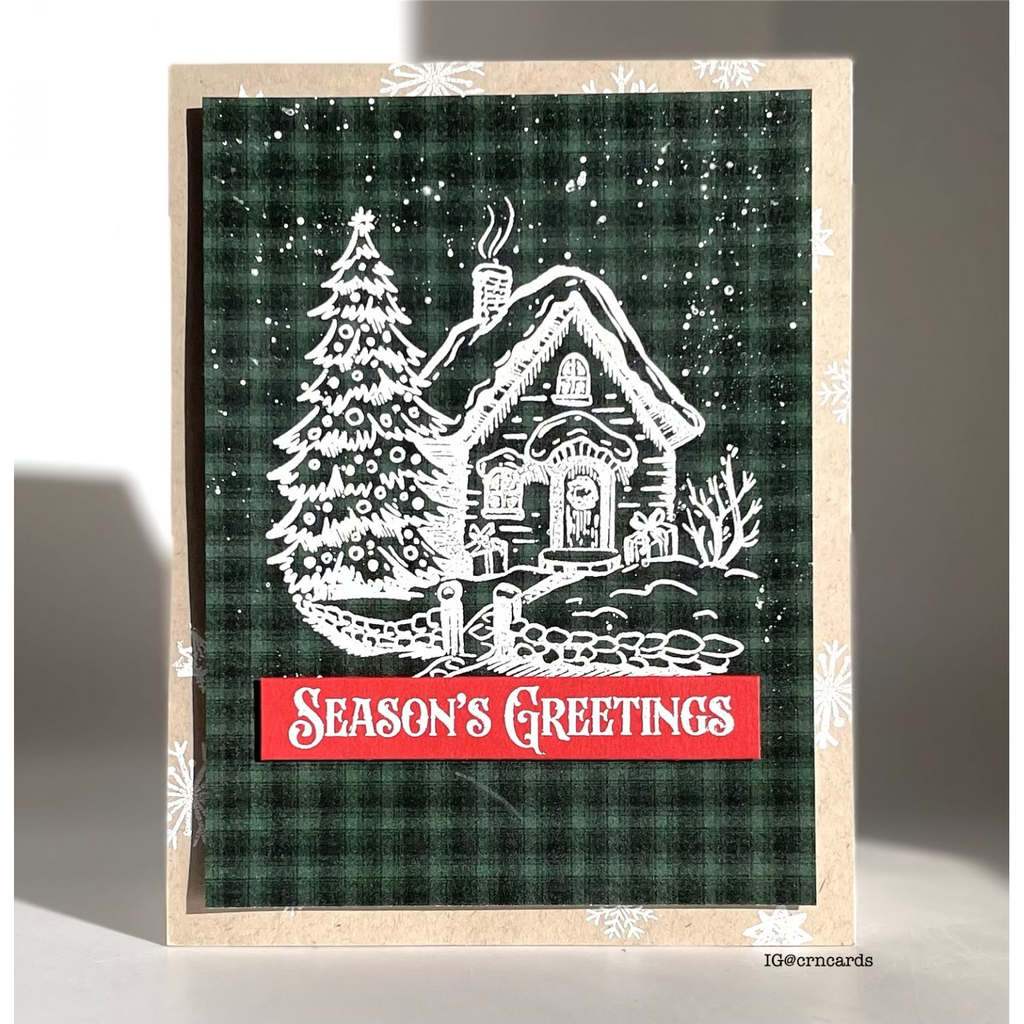 Simon Says Clear Stamps Home for the Holidays 2159ssc Christmas Card | color-code:ALT01