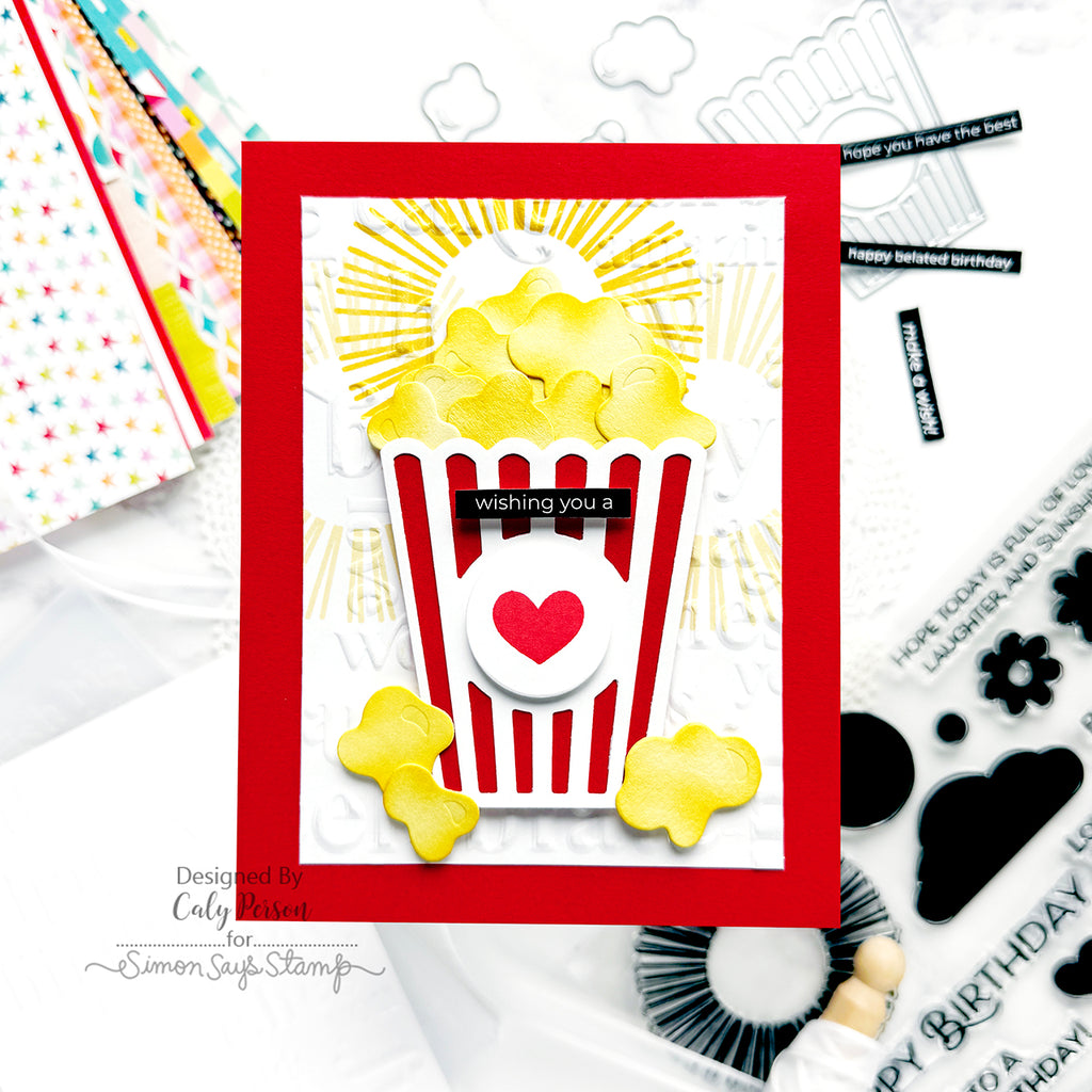 Simon Says Clear Stamps Birthday Blitz 2275ssc Birthday Card
