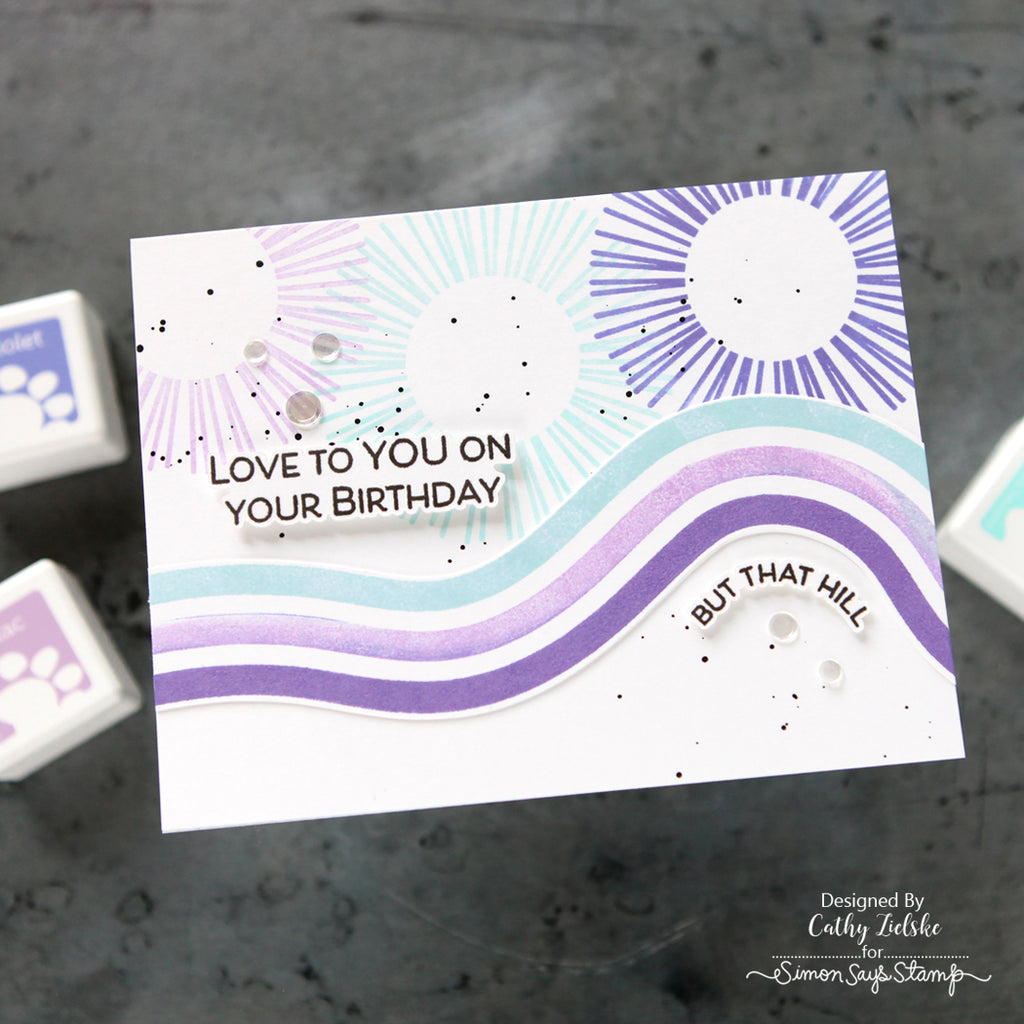 Simon Says Clear Stamps Birthday Blitz 2275ssc Birthday Card | color-code:ALT05