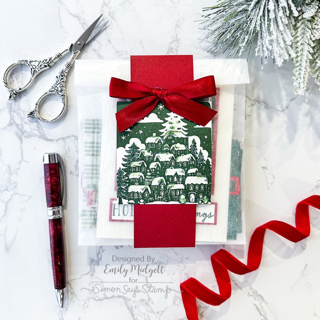 Simon Says Clear Stamps Bright Christmas 2363ssc Christmas Gift Pocket | color-code:ALT04
