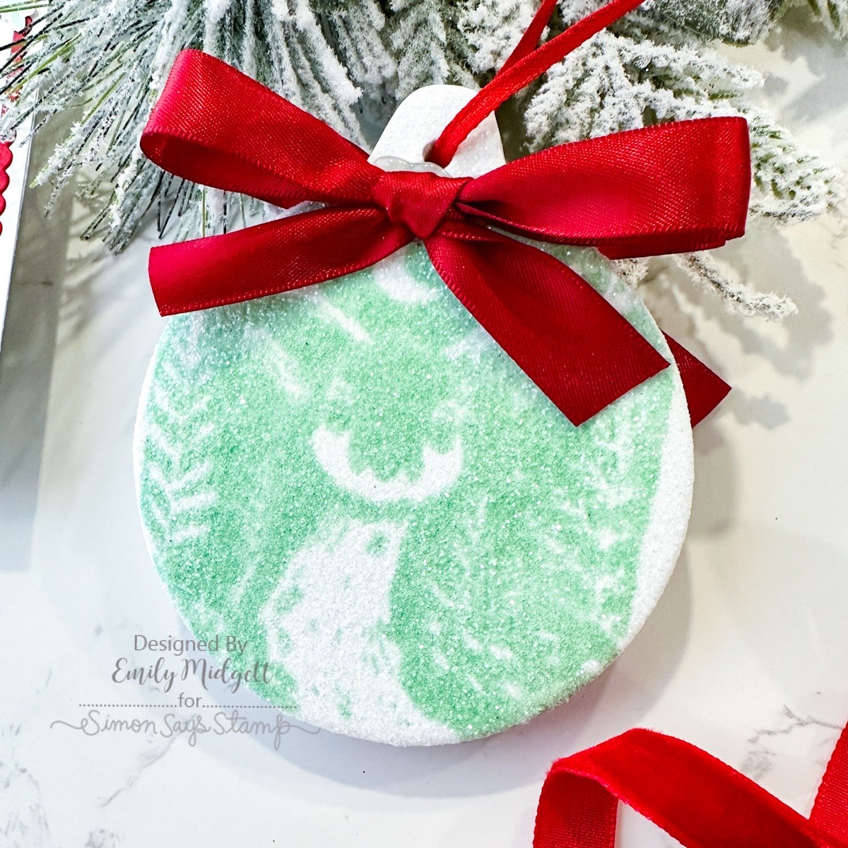 Simon Says Stamps and Dies Bright Christmas set1120bc Christmas Ornament | color-code:ALT07