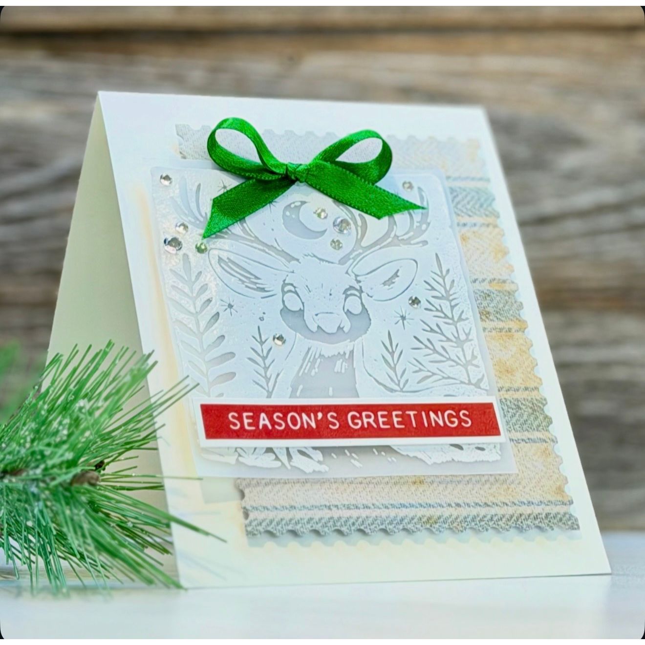 Simon Says Clear Stamps Bright Christmas 2363ssc Christmas Card