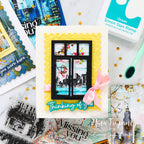 Simon Says Clear Stamps Through the Window 2271ssc Thinking of You Card | color-code:ALT01