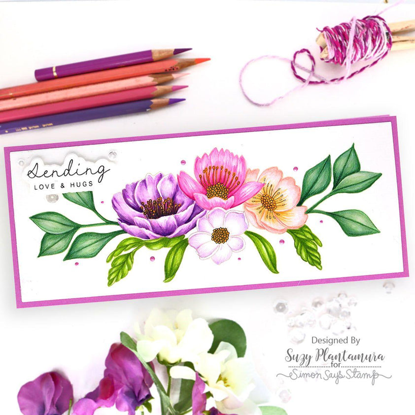 Simon Says Clear Stamps Graceful Flowers 2011ssc – Simon Says Stamp