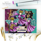 Simon Says Clear Stamp Stained Glass Christmas 2147ssc Christmas Card | color-code:ALT04