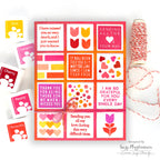 CZ Design Stamps and Dies A2 Grid Basics set1064ag Friend Card | color-code:ALT03