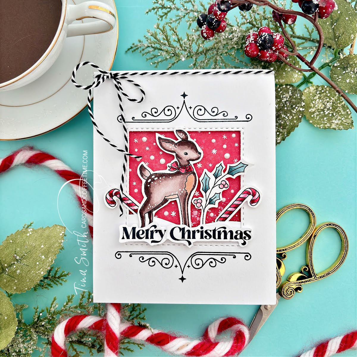 Simon Says Stamps and Dies Christmas Cheer set884cc Christmas Card | color-code:ALT01