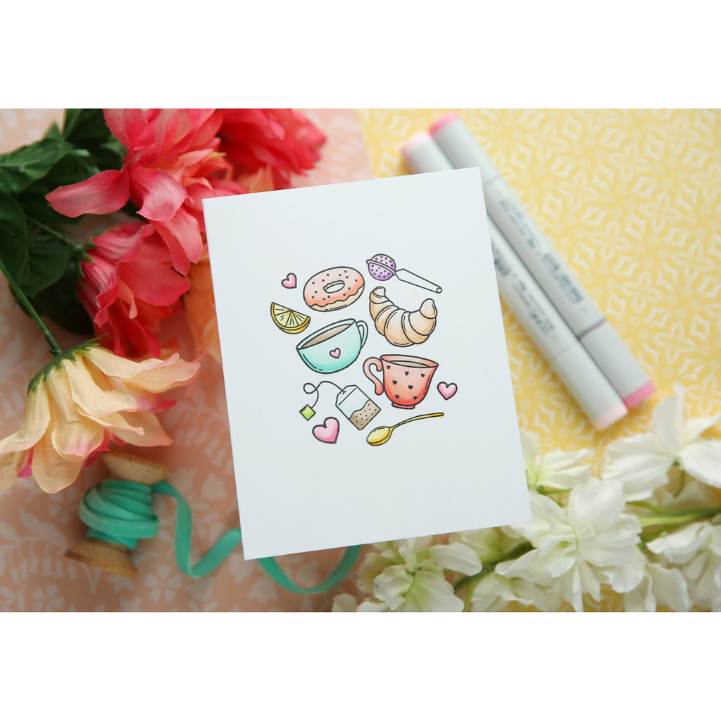 Simon Says Clear Stamps Best-Teas 2288ssc Tea TIme Card | color-code:ALT13