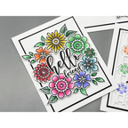 Gina K Designs for Simon Says Stamp Bold Blooms Wafer Dies 1354sdc Friend Card | color-code:ALT02