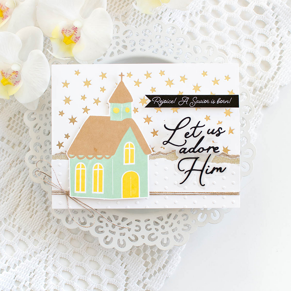 Simon Says Stamp Starry Night Wafer Die 1509sd Christmas Card | color-code:ALT02