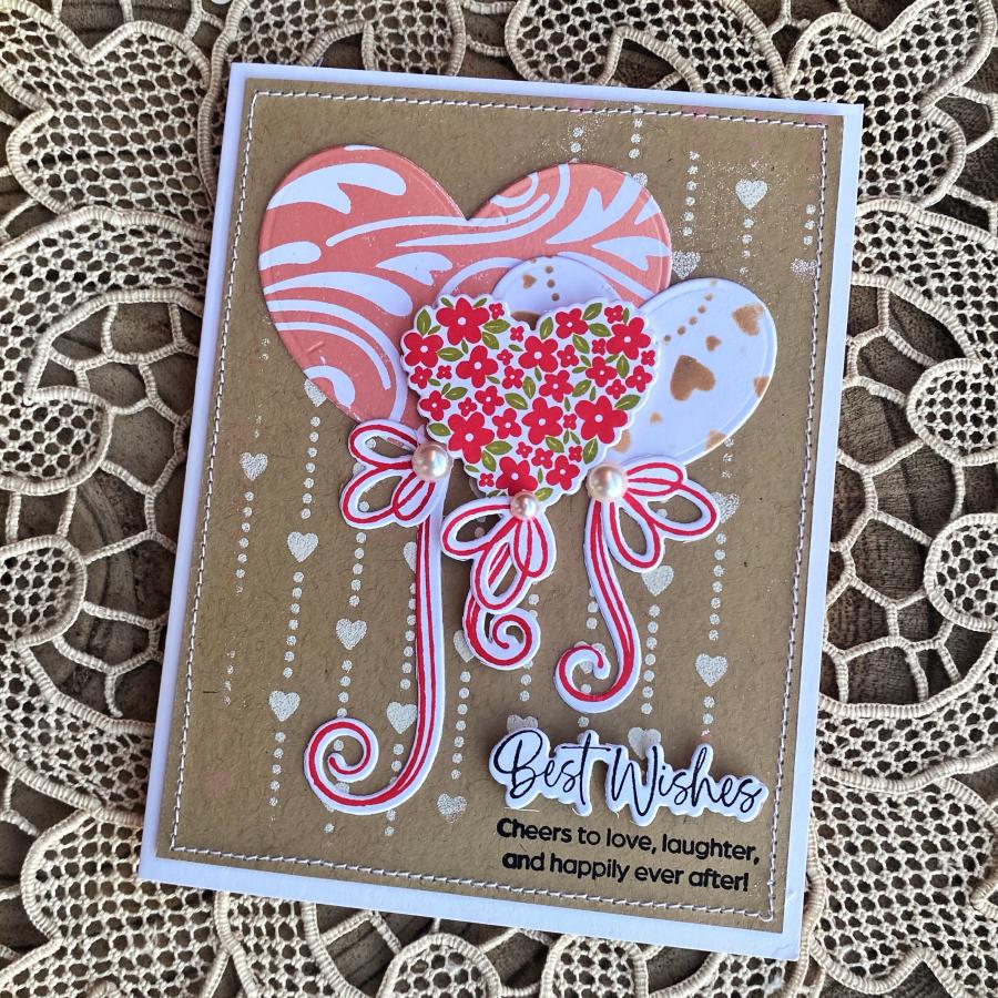 Papertrey Ink Open Your Heart Stencils-0059 best wishes