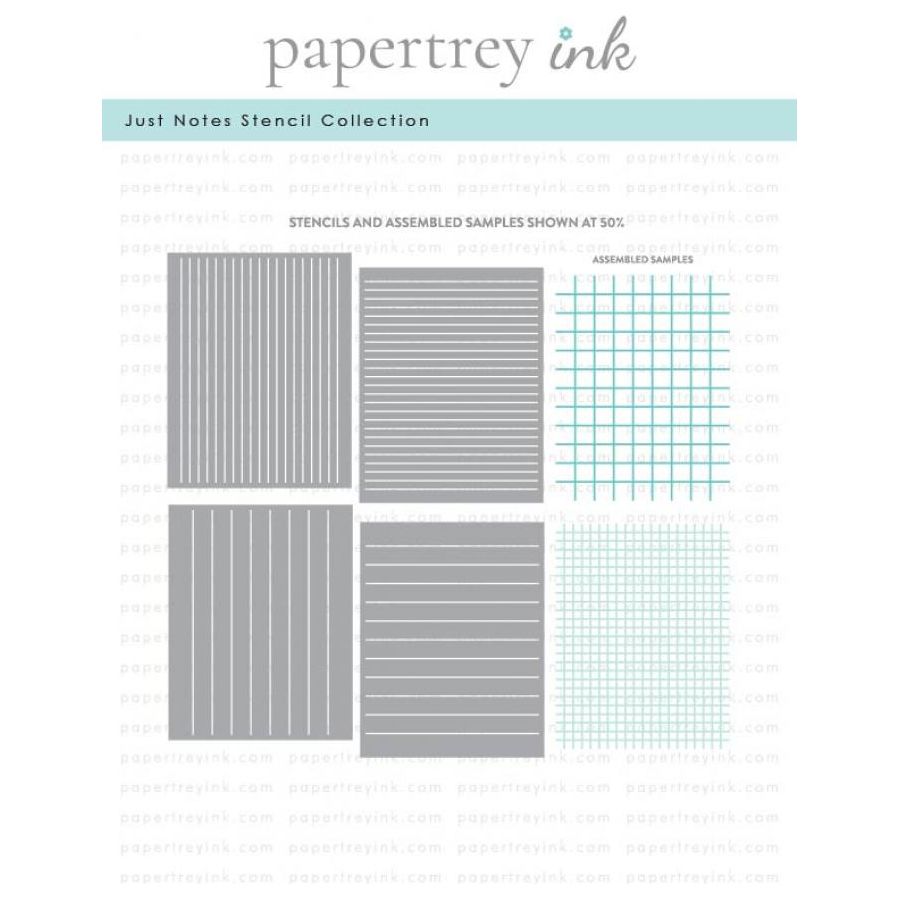 Papertrey Ink Just Notes Stencils-0066