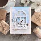 Simon Says Stamp Stencil Landscapes 1096st Miss You Card | color-code:ALT04
