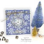 Simon Says Stamp Stencils Winter Flurries 1074st | color-code:ALT01
