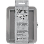 Tim Holtz Distress Storage Tin Fits Crayons Pencils And More Bundle Of 3 close up