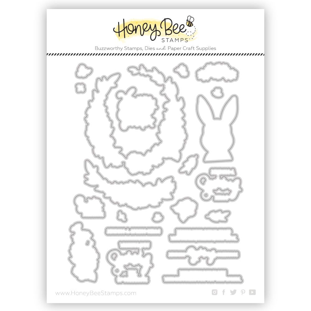 Honey Bee Storybook Spring Dies hbds-539 Detailed Product View