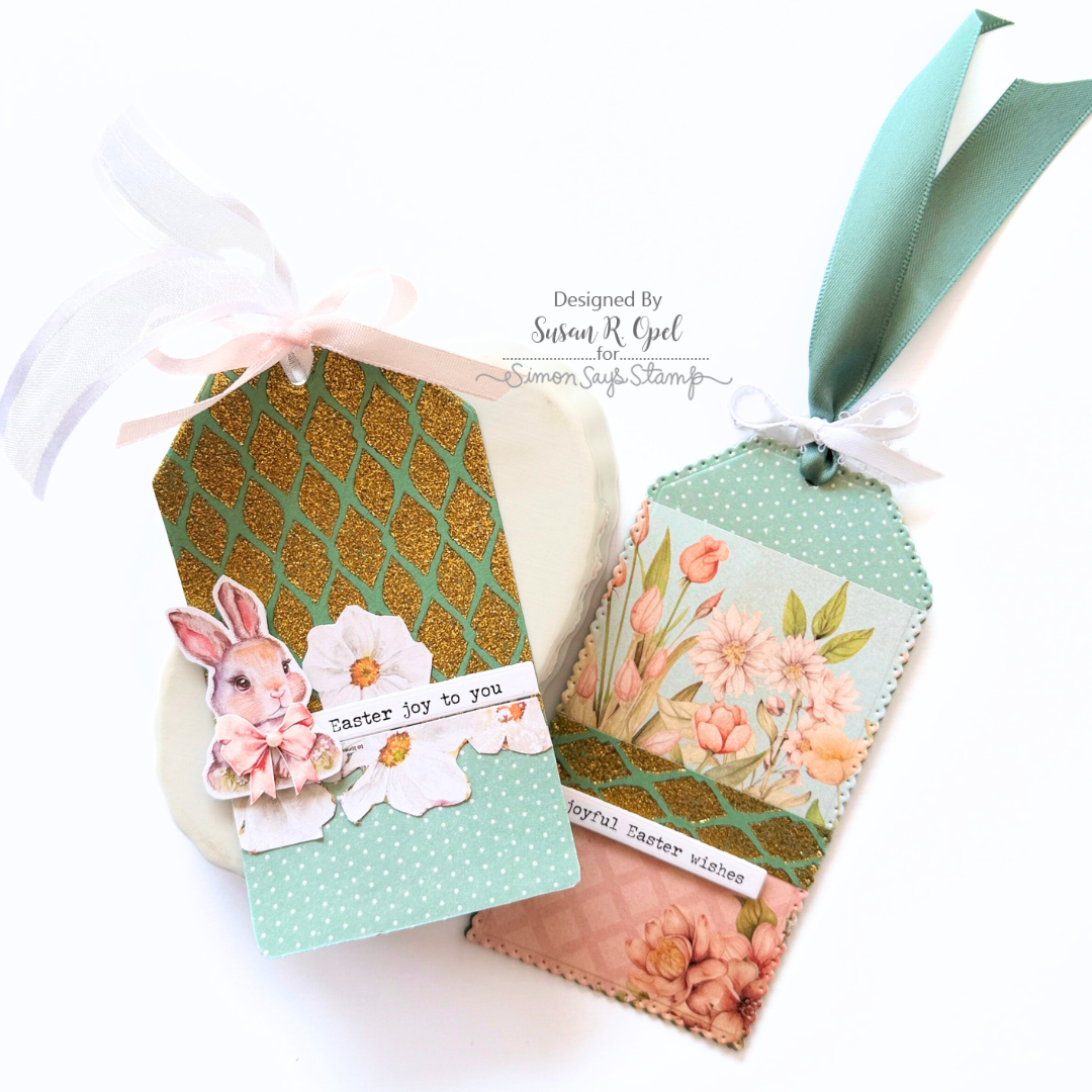 Simon Says Stamp EZ Strips Blessed Easter 1022ez Easter Tags | color-code:ALT04