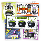 Simon Says Stamp! Simon Says Clear Stamps TOIL AND TROUBLE sss302354c Halloween Cards | color-code:ALT01