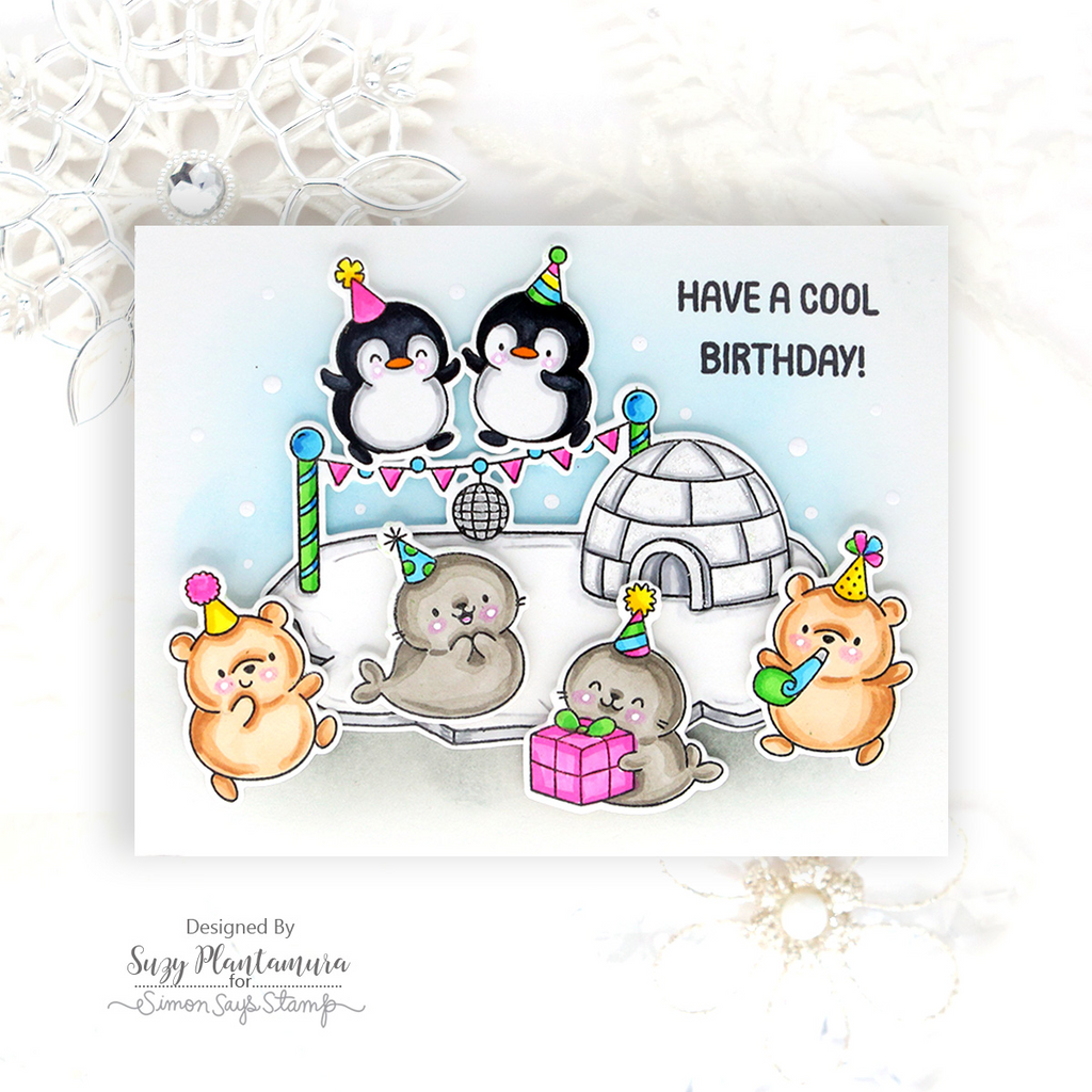 Simon Says Clear Stamps Cool Birthday 3203ssc Birthday Card | color-code:ALT05